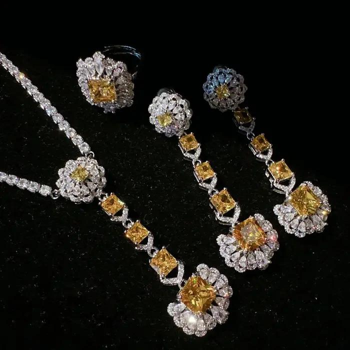 Boucles d'Oreilles Plaqué Or 18K pour Femme