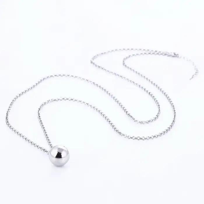 Collier boule d'harmonie brillant de grossesse