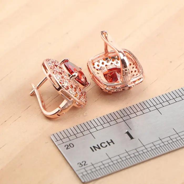 Ensembles de bijoux en argent regardé 925 pour femmes