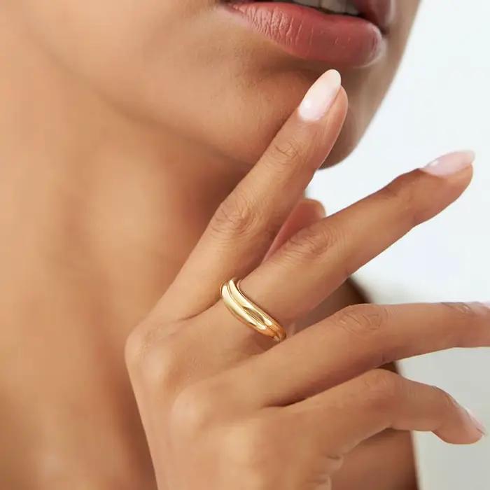 Bague à nœud d'amour pour femmes