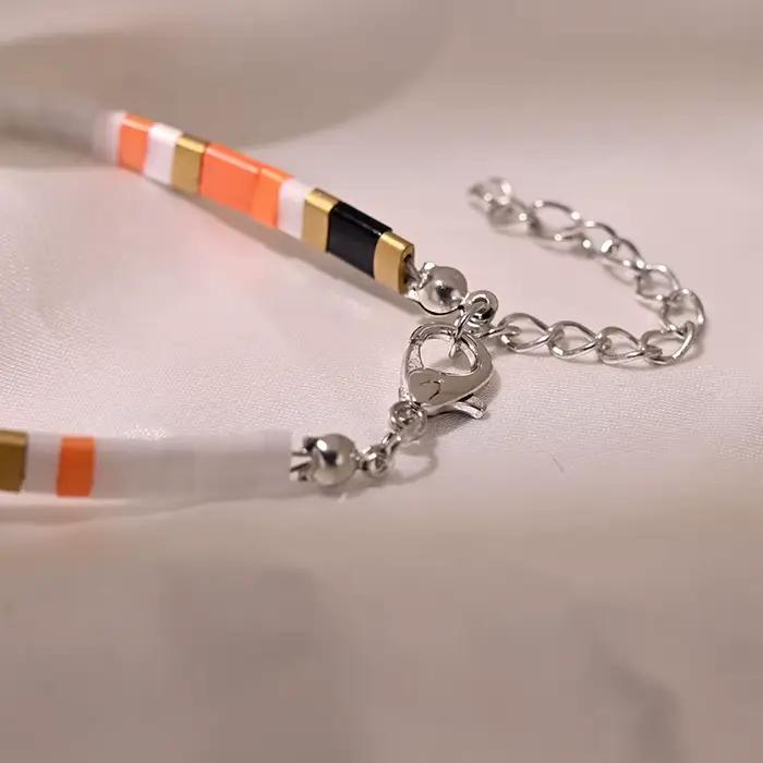 ATA YUKI TILA-Bracelet de perles colorées empilables pour femmes