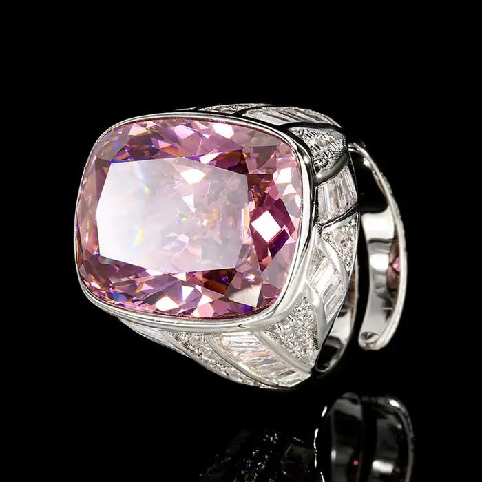 Bague en tourmaline Paraiba saphir hyperbolique réglable pour femmes et hommes occasions spéciales partys cérémonies cadeau de fête bijoux finement travaillés