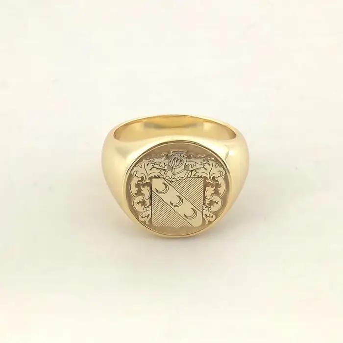 Bague avec nom gravé, année de 15mm