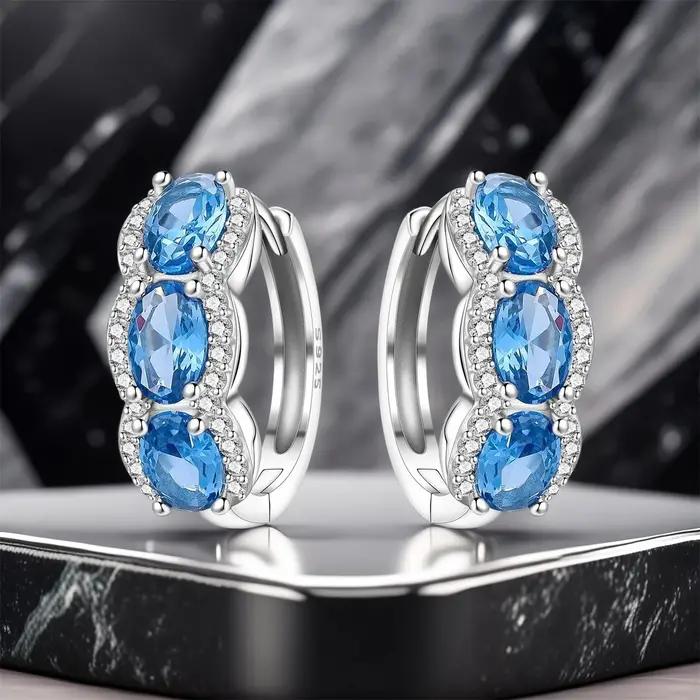 PANPOKI – boucles d'oreilles en argent Sterling S925