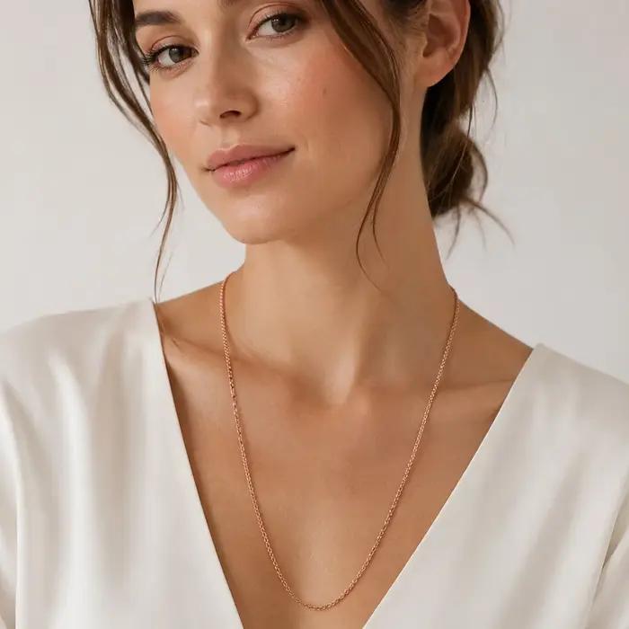 Collier chaîne Belcher rond