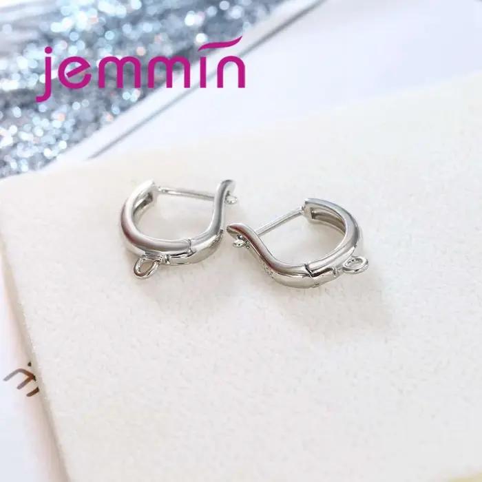 Boucles d'oreilles en argent Sterling 925 véritable pour femmes