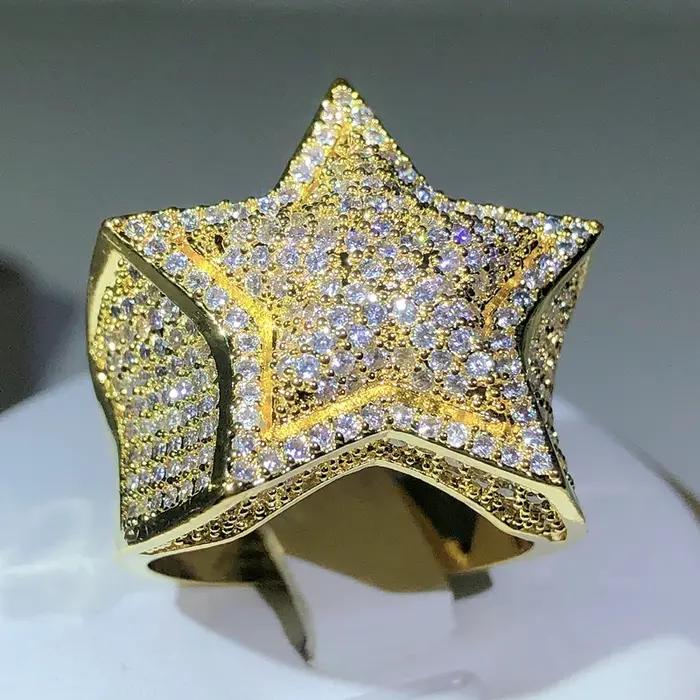 Bague de Cocktail Classique en Argent 925 avec Zircon Blanc pour Soirées et Occasions Spéciales