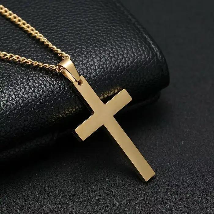Collier religieux chrétien croix vierge marie jesus uni sexe chaîne de maillons alliage de zinc occasion spéciale femme homme