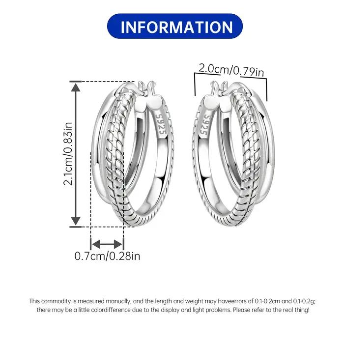 Boucles d'oreilles minimalistes en argent Sterling S925 serties de zirconium blanc pour femmes, cadeau d'anniversaire élégant et tendance