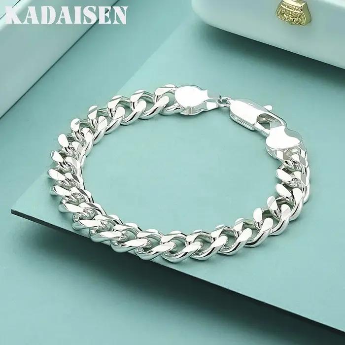 Bracelet en argent Sterling 925 pour femmes et hommes