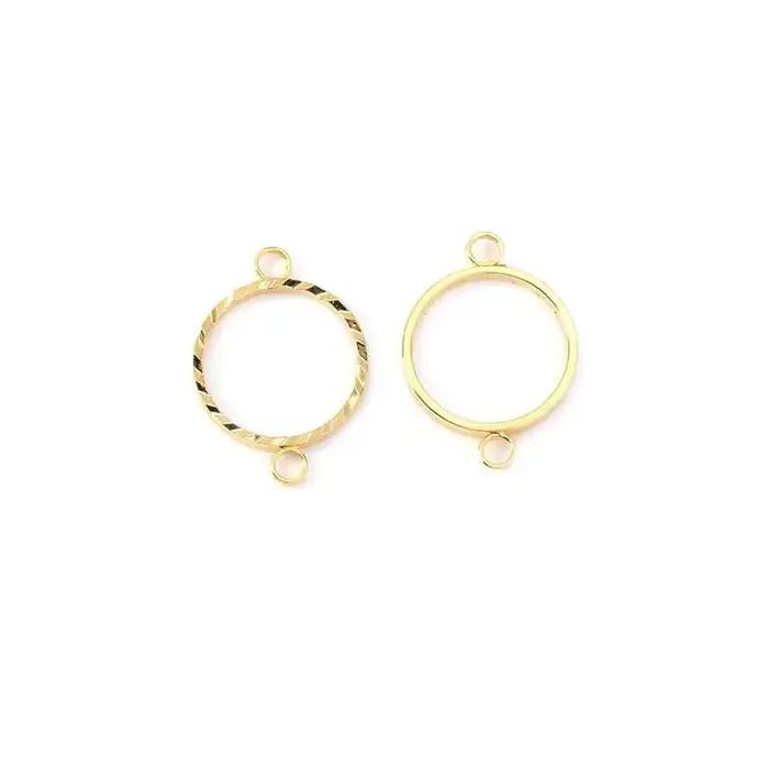 Bagues fermées rondes en or 18K de haute qualité pour femmes, bijoux élégants à offrir pour occasions spéciales