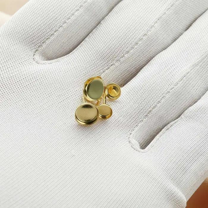 Boucles d'oreilles en or rempli 14 carats à lunettes rondes maincraft artisanale pour femmes occasions spéciales
