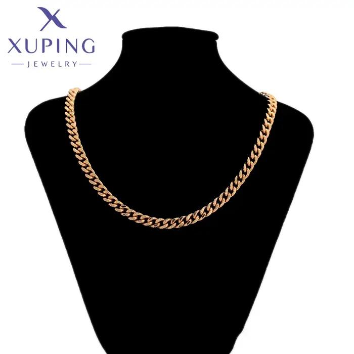Ensemble de bijoux classique en or clair pour femmes, bracelet et collier pour occasions spéciales