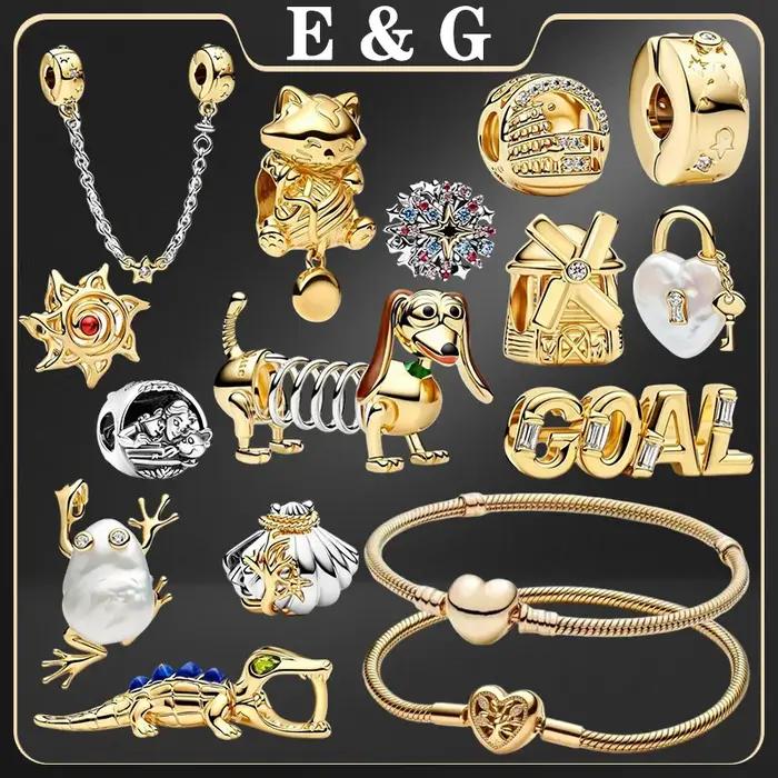 Collier en argent 925 avec pendentif animal et bracelet personnalisable idéal pour cadeaux et occasions spéciales bijoux avec perles