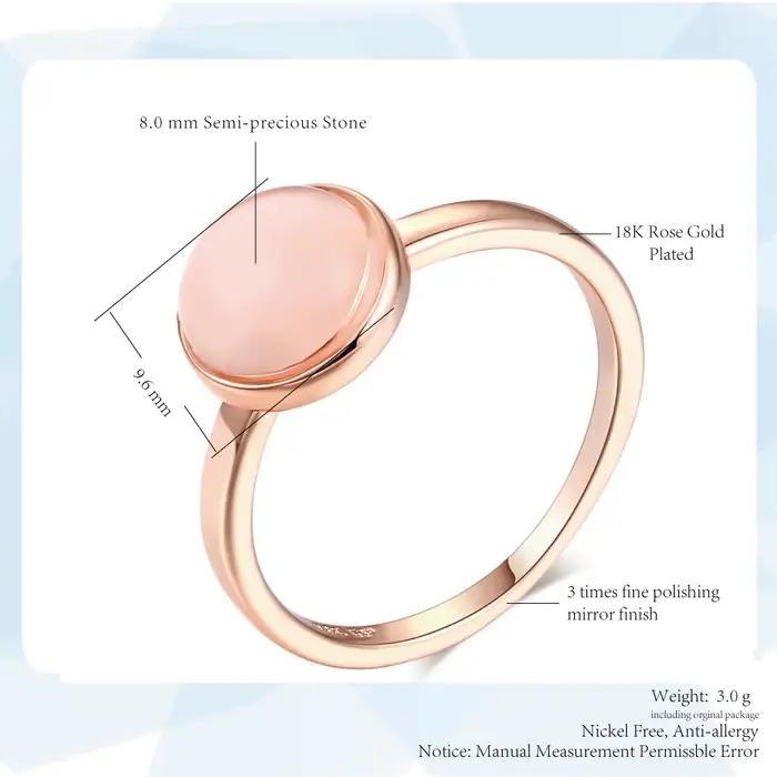 Bagues en pierre opale oeil de chat pour femmes Style coréen couleur or Rose de qualité supérieure marque de mode bijoux de fête de mariage vente en gros R153