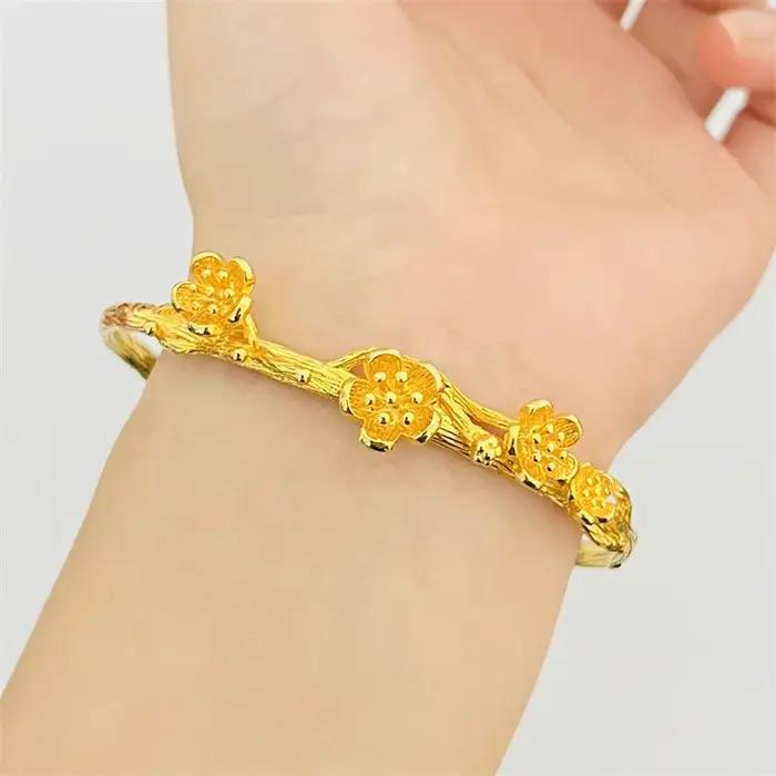 Bracelet à main en acier inoxydable pour femme