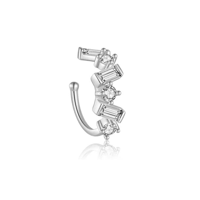 VEWANT – boucles d'oreilles en argent Sterling 925 pour femmes, manchette en Zircon, sans Clips de p
