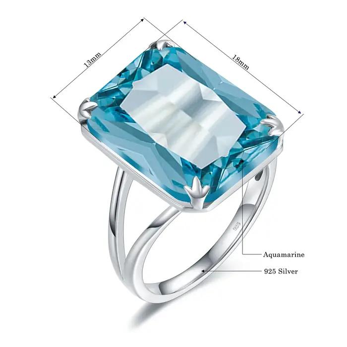 Bague en argent Sterling 925 véritable pour femmes