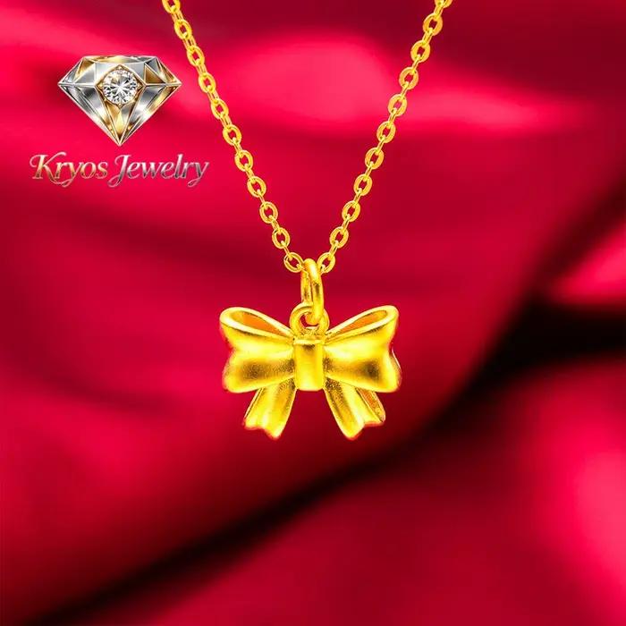 Collier pour femme Kryos Jewelry en or 24 carats