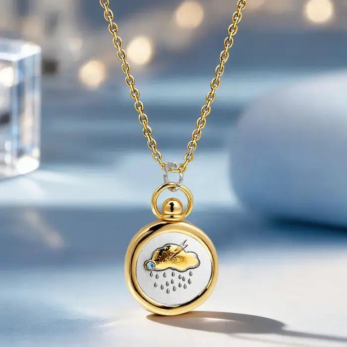 Collier avec 12 signes du zodiaque