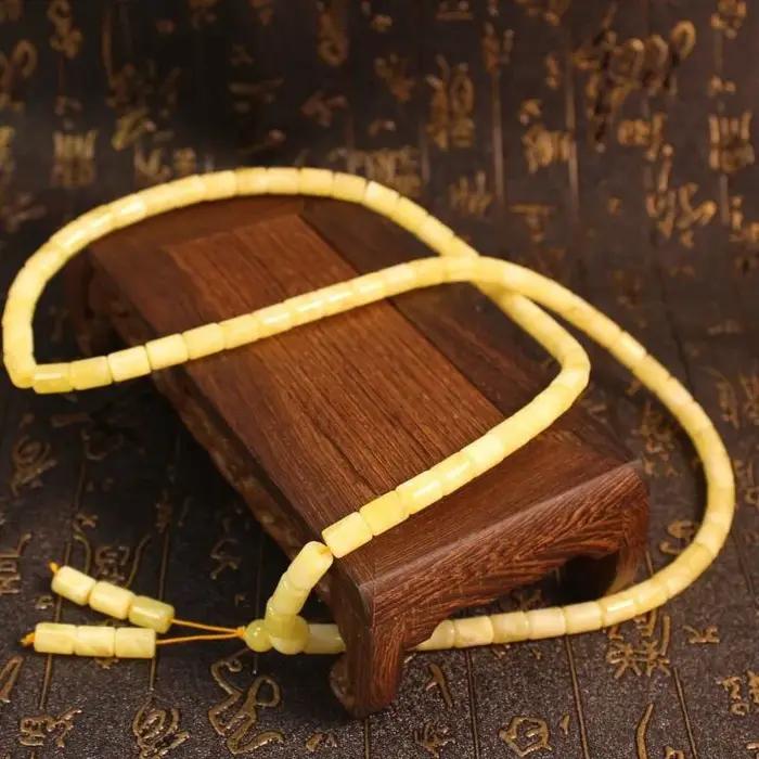 Collier de perles de seau de Style ethnique Vintage