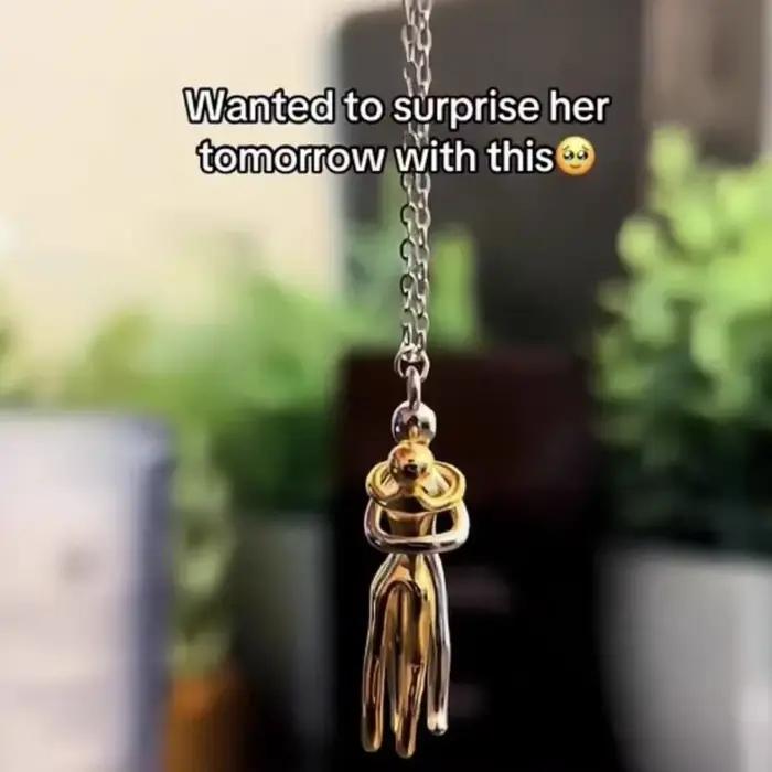 Collier pendentif sablier pour Couple, Design créatif, pour femmes, personnalité rétro, chaîne de clavicule, bijoux, cadeau d'anniversaire