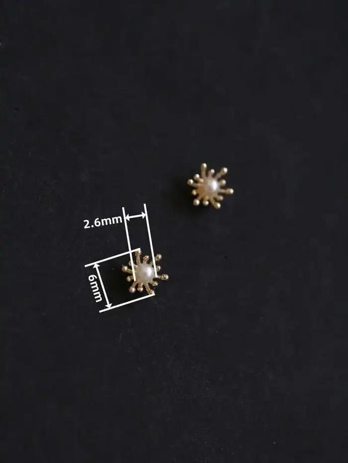 GOLDtutu Ture – boucles d'oreilles en or 9k pour femmes