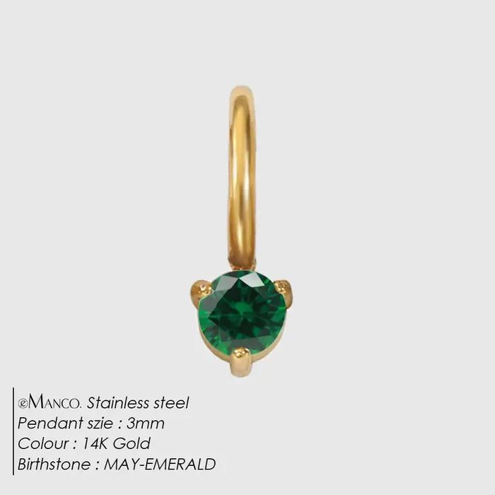 EManco – pendentif en cristal et Zircon pour femmes
