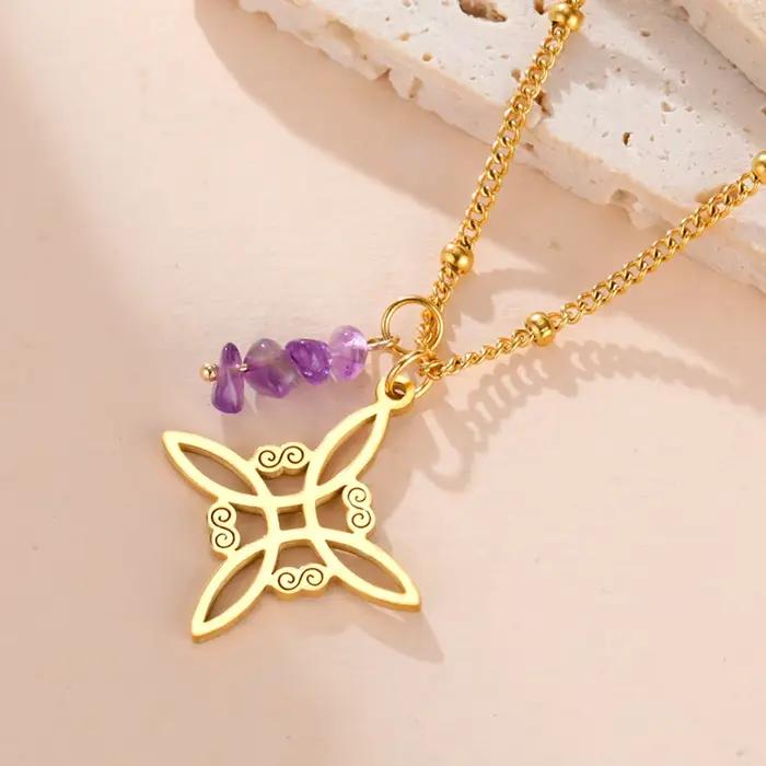Dawapara – collier avec nœud de sorcière