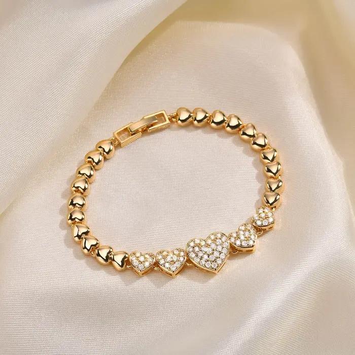Bracelet à maillons torsadés pour femmes