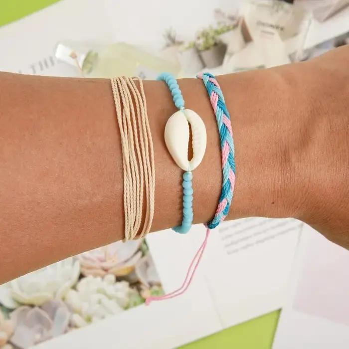 Bracelet de oral ille Ondulé pour Femme et Adolescente