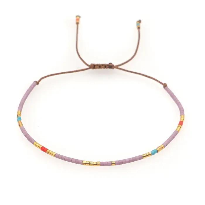 Go2Boho-Bracelet en perles pour femmes, bijoux en ULajustable