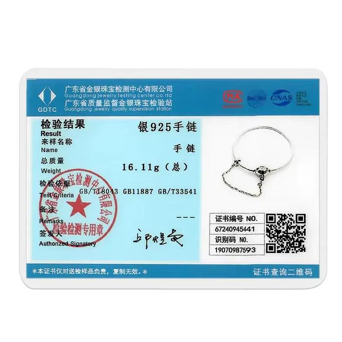 Bracelet de sécurité de luxe en argent sterling 925 compatible breloques perles bijoux fin occasions spéciales femmes