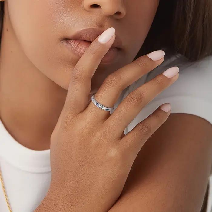 Bagues en argent Sterling 925 originales pour femmes