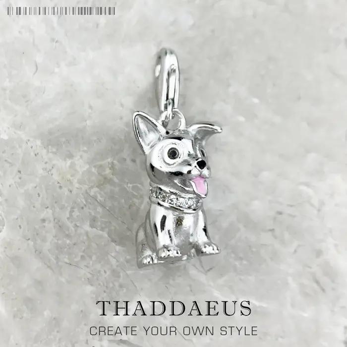 Nouveau pendentif à breloque Corgi chien 925 en argent Sterling bijoux de mode pour femme cadeau mig