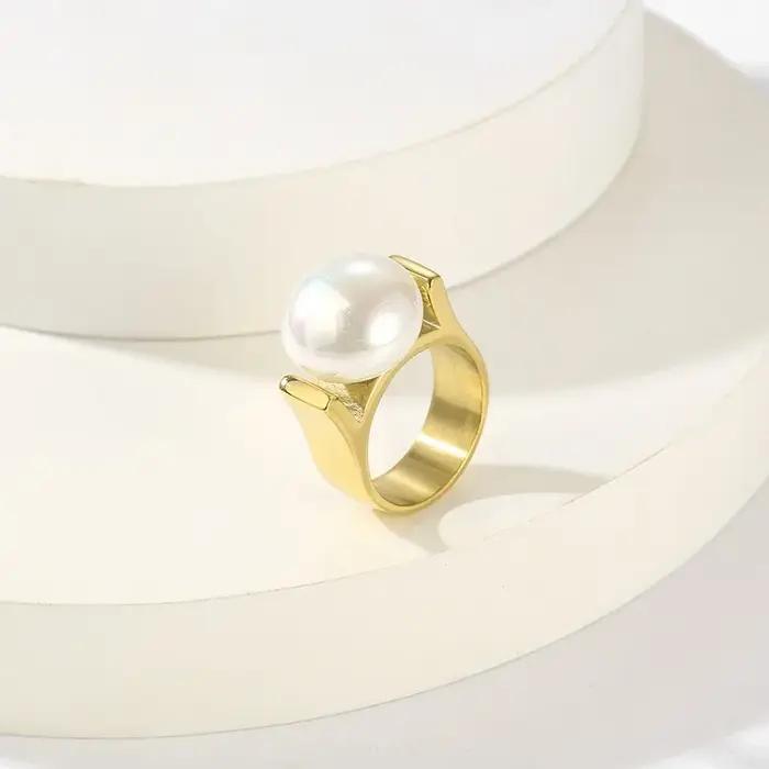 KDecisions-Bague en perles de coquillage pour femme
