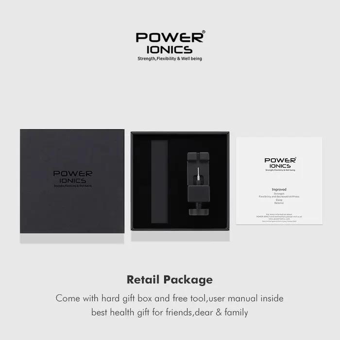 Power Ionics-Bracelet Magnétique de Luxe Unisexe