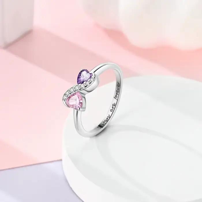 Bague originale en argent Sterling 925 pour femmes et filles