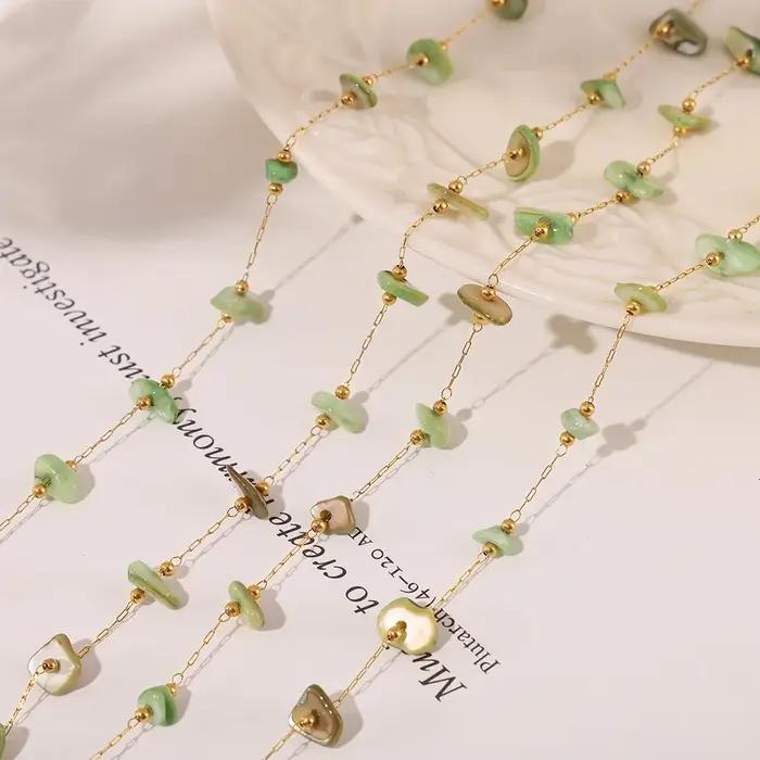 Ensemble collier et bracelet pour femmes