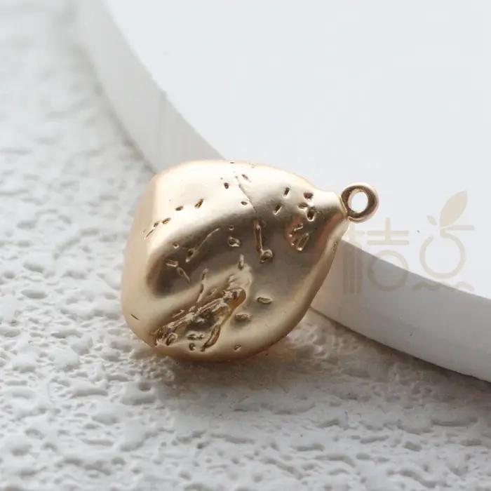 Noix de recherche en laiton massif plaquée 18x14mm pour bijoutiers créatifs variété de couleurs occasions spéciales