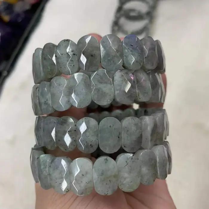Bracelet en Pierre de Labrumen pour Homme et Femme
