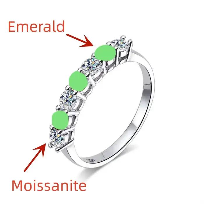Bague en rubis personnalisée
