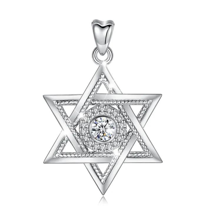 Eudora – collier étoile de David en argent Sterling 925, pendentif amulette du judaïsme, bijoux reli