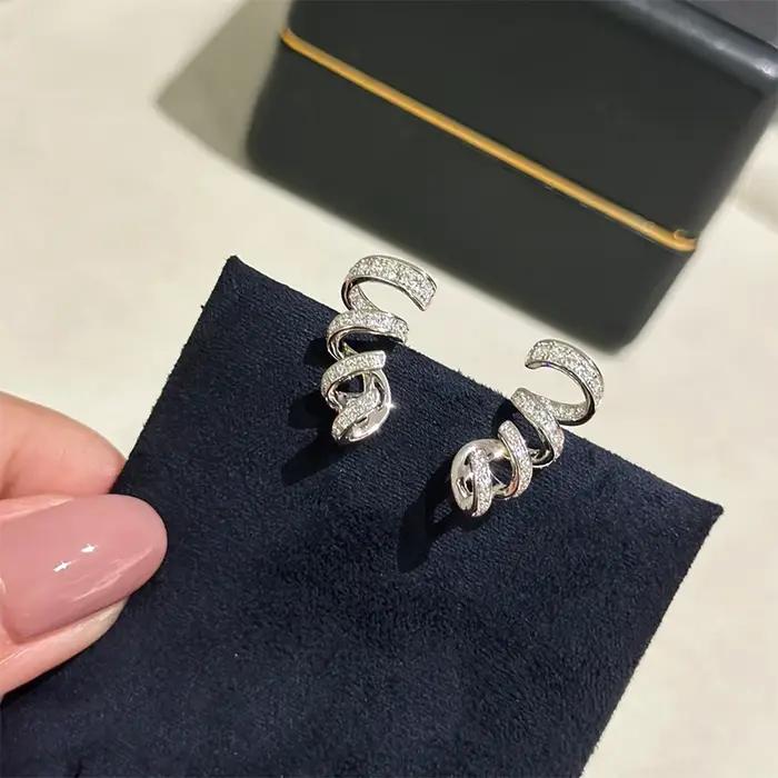Musla Design – boucles d'oreilles de luxe en argent Sterling 925 pour femmes