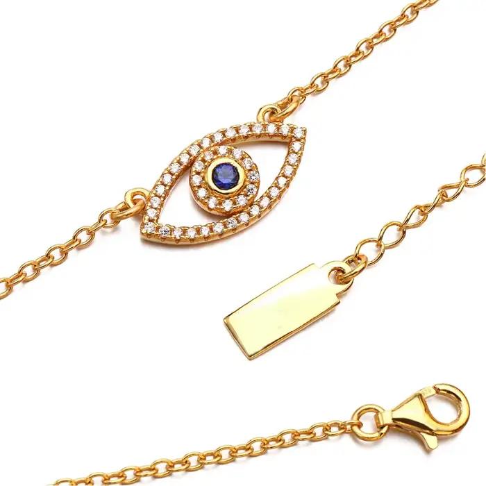 Wars AXIN-Colliers avec Pendentif de la raq du Mauvais Œil Bleu Turc