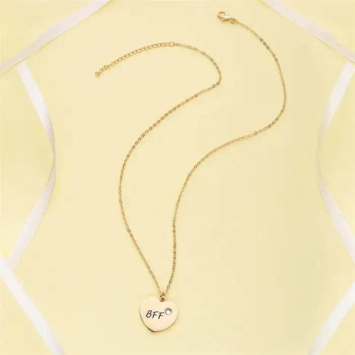 Collier Bff inspiré du corps du film classique de Jennifer