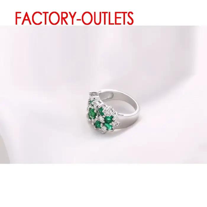 Bague de mariée en argent Sterling 925