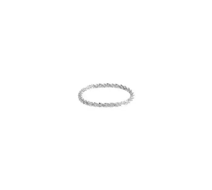 Bague scintillante Gypsophila en argent Sterling S925, bague végétarienne Simple, bijoux fins pour f