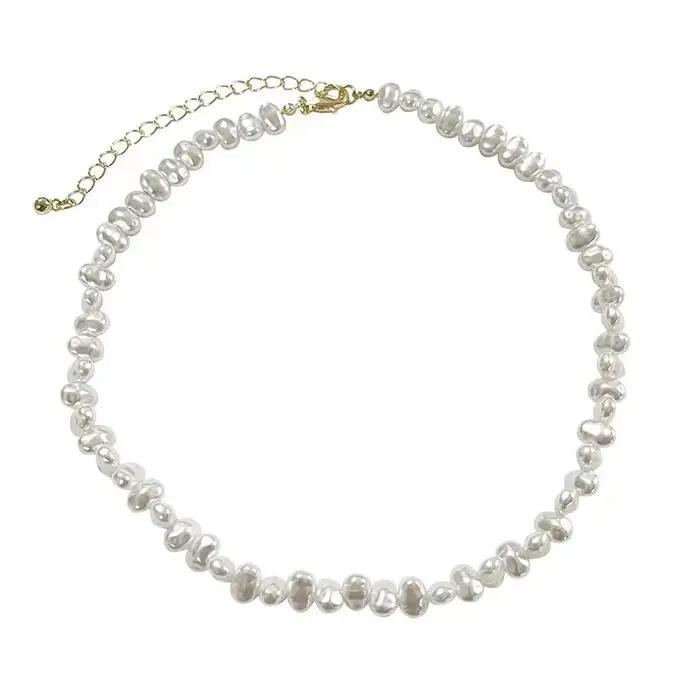 Collier de perles baroques pour femmes