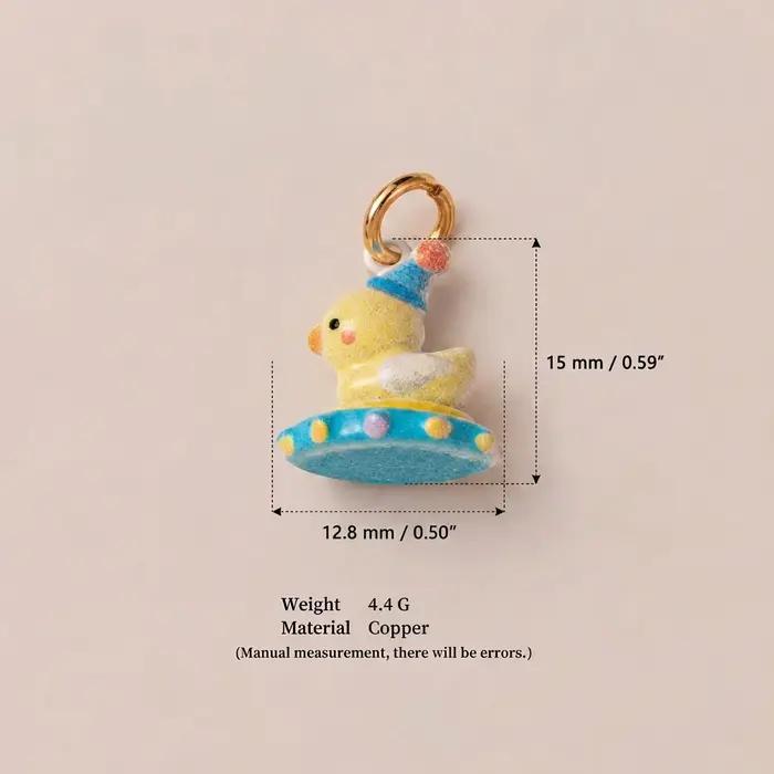 Breloques DIY pour bijoux thème manège de parc d'attractions style classique personnalisables pour femmes occasions spéciales et cadeaux